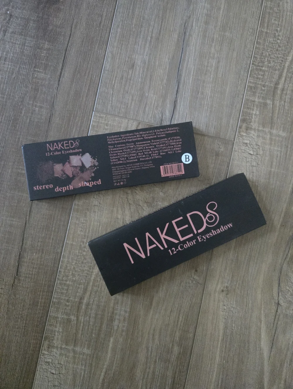 NAKED 12-Color Eyeshadow Palette – Neutral & Mauve Shades
